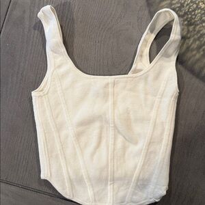 Wilfred Cream Knit Top